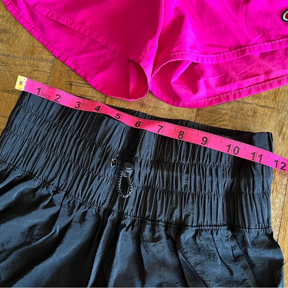 Champion Shorts Bundle Black & Pink Womens Pull On Running Shorts Size Small